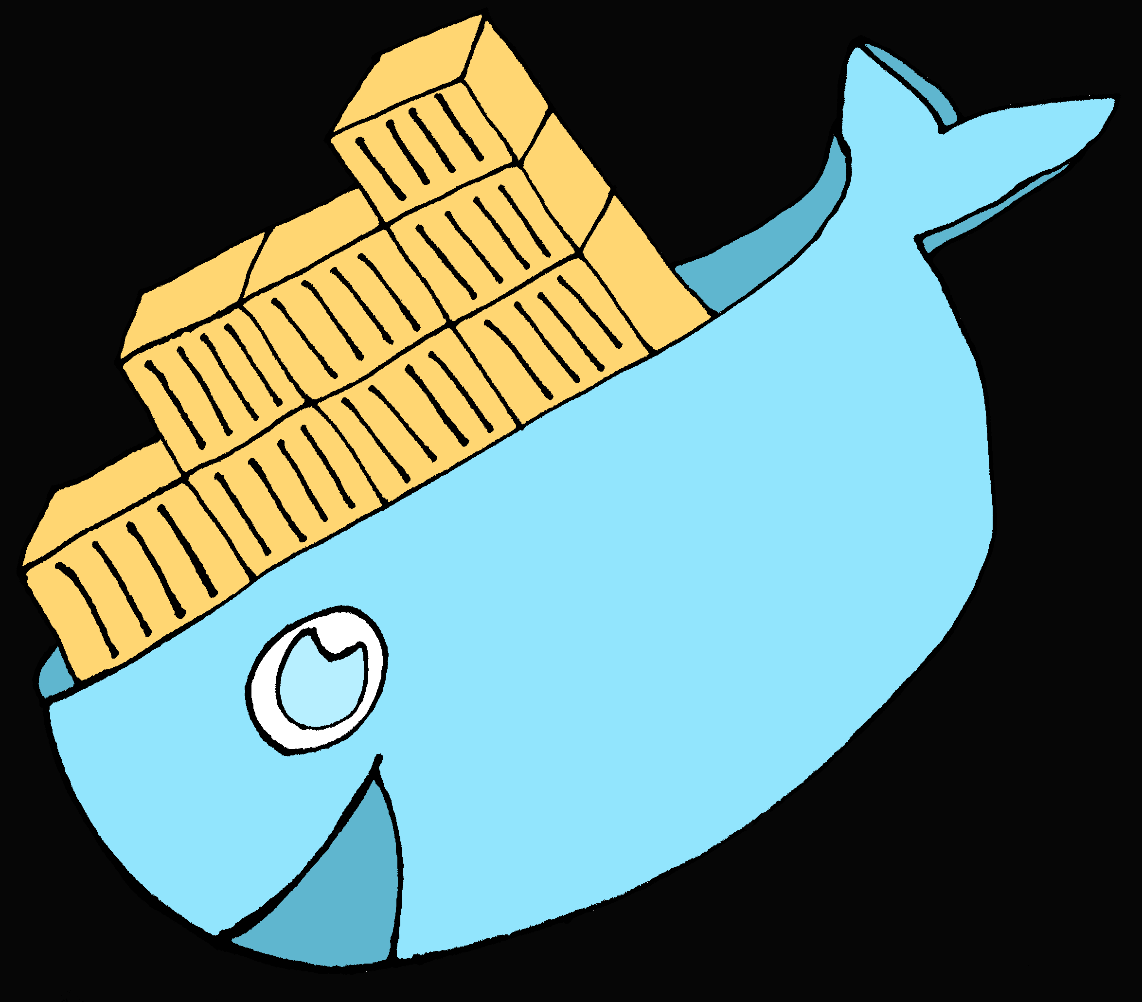 totally the official docker logo(>_>)